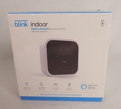 Blink Indoor Add-on Security Camera (Sync Module Required) BCM00410U, NEW/SEALED