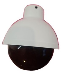 Plastic CCTV CCD Dome Designed Protective Surveillance Camera Housing