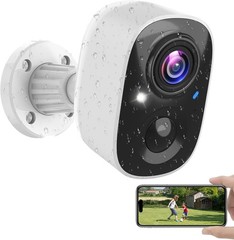 Wireless Security Camera with AI Analysis Recognition