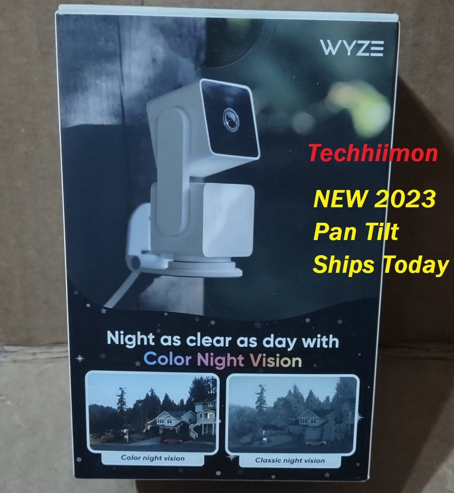 NEW WYZE CAM PAN V3 SECURITY CAMERA IP65 1080p TILT ZOOM Wi-Fi WYZECPAN3 PTZ