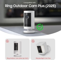 Silicone Case for Ring Outdoor Cam Plus (2025) Weather Resistant Protective Case