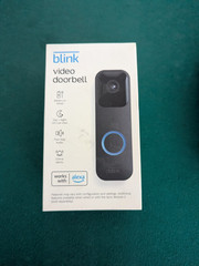 Blink Video Doorbell Camera Wi-Fi Smart Security System (Black) Missing Backplat