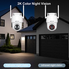 ANRAN 4G LTE Cellular Solar Battery Security Camera Outdoor Wireless 2 Way Audio
