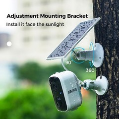 «Vicohome 5V Solar Panels for Security Cameras, 23% Energy Conversion Rate,9.8Ft