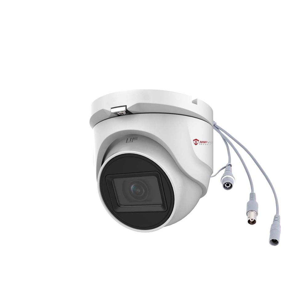 5MP Analog CCTV Camera 2.8mm Lens 100ft IR Night Vision IP67 Waterproof