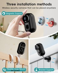 1-Pack 2K ZUMIMALL Wireless Outdoor Security Camera System for Home Security
