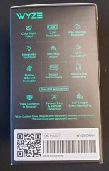 Wyze Cam v4, 2K HD Wi-Fi Smart Home Security Camera, Indoor/Outdoor Use, Pet/Bab