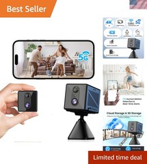 2025 Smart Surveillance Camera – 4K Ultra HD with Night Vision & App Control