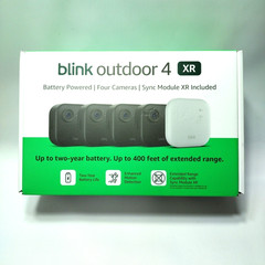 Blink Outdoor 4 XR (newest model) two-year battery 4 wireless camera.