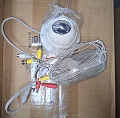 Night Owl CM-HDA30W-DMA 3MP Wired HD Security Camera + 60ft Audio BNC Cable