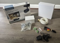 Bunker Hill Black Weatherproof Color Security Camera Night Vision 69654 🔥🔥