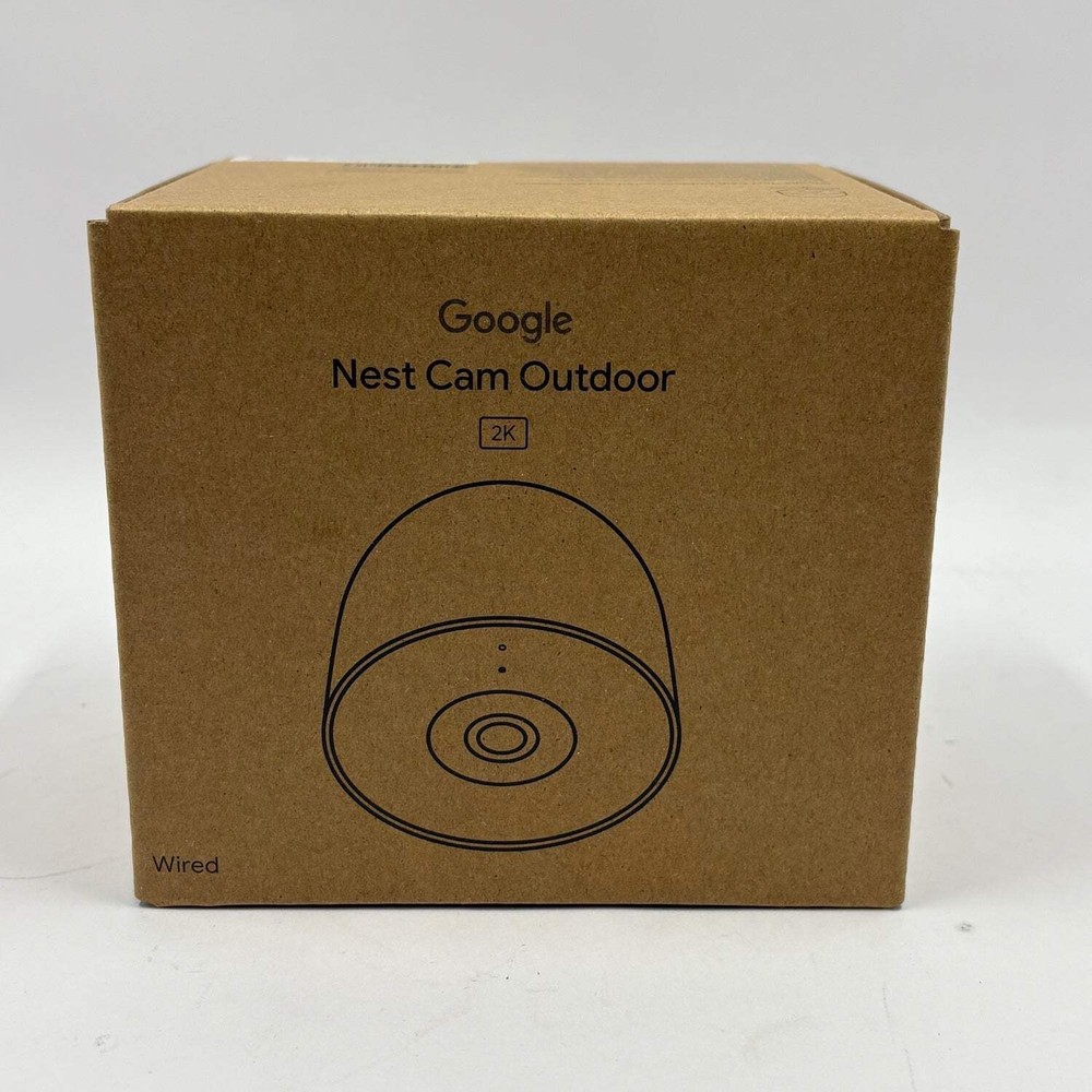 New Google Nest Outdoor Cam 2nd Gen Smart Doorbell Camera GPJ15