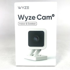 (3 PACK) Wyze Cam v3 WiFi 1080p Night Motion In-Outdoor AC Power Security Camera
