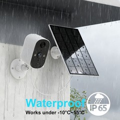 2PK Wireless Battery Camera 1080P Outdoor WiFi Security Camera System Smart Home