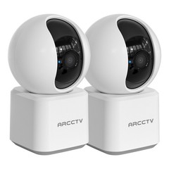 3MP Cameras for Home Security Indoor Pan/Tilt Security Cameras for Baby Monitor