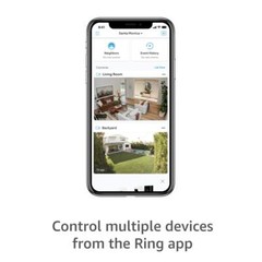 NEW Ring – Stick Up Indoor Outdoor Wireless Battery HD Security Camera – Black