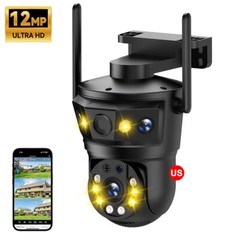 Security Camera Ai Motion Auto Tracking PTZ Video Camera Outdoor WiFi IP Camera