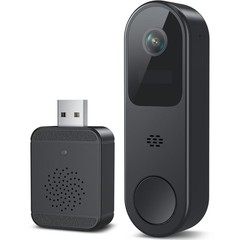 2K HD Battery Doorbell Camera Wireless with Ring Chime, Smart Video Doorbell …