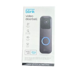 Blink Outdoor 4 3 Camera Security System LED 2600 Lumens Floodlight and Doorbell