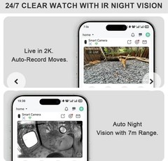 Security Camera Smart WiFi Pet Camera with Motion Detection Magic Pix