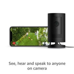 NEW Ring – Stick Up Indoor Outdoor Wireless Battery HD Security Camera – Black