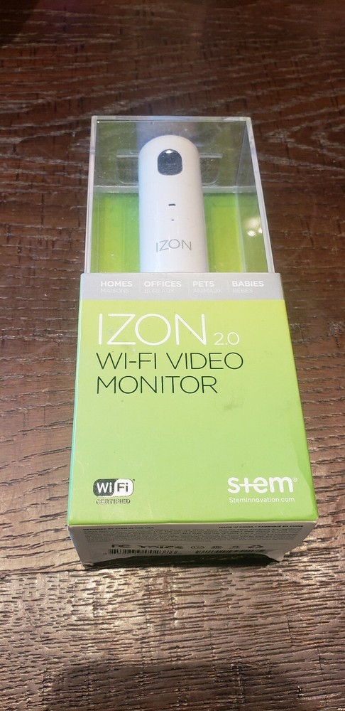 New Sealed Stem IZON 2.0 WI-FI Video Monitor Android iOS iPad iPhone iPod Touch