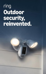 Floodlight Cam Wired plus (Newest Model), Outdoor Home or Business Security with