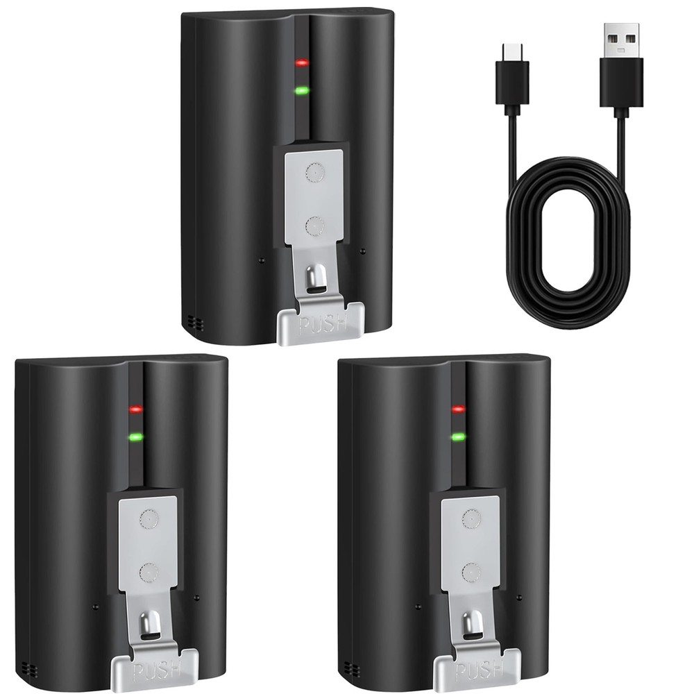 3x Replace Ring V4 Battery for Ring camera Doorbell Solar Floodligh 2/3/4/3 plus