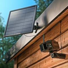 Vosker V300 Ultimate Farmers Pack Outdoor Security Camera w External Solar Panel