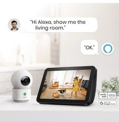AOSU Indoor Cam P1 Pro Security Camera 2K/3MP 360° Pan Tilt C2E2BH11 Open Box