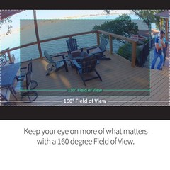 Arlo Pro 5S VMC4460P Camera, 4-Pack, White – Certified Refurbished