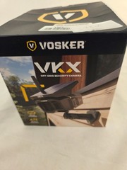 Vosker VKX Off-Grid Security Camera 4G-LTE Cellular Solar Powered 1080p HD Black