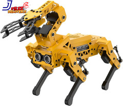 AI Vision & Voice Interaction Smart Robot Dog for Arduino Scratch Python with Ro
