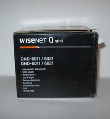 New Wisenet QNF-8011 Q Mini Dome 5MP Indoor Network Camera 2.8mm Lens 120dB