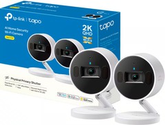 TP-Link – Tapo Indoor Smart 2K Wi-Fi Security Plug-In Camera with Automated P…
