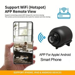 Wireless Camera Mini Wifi IP Recording 1080P HD Motion Detector Night Vision Cam