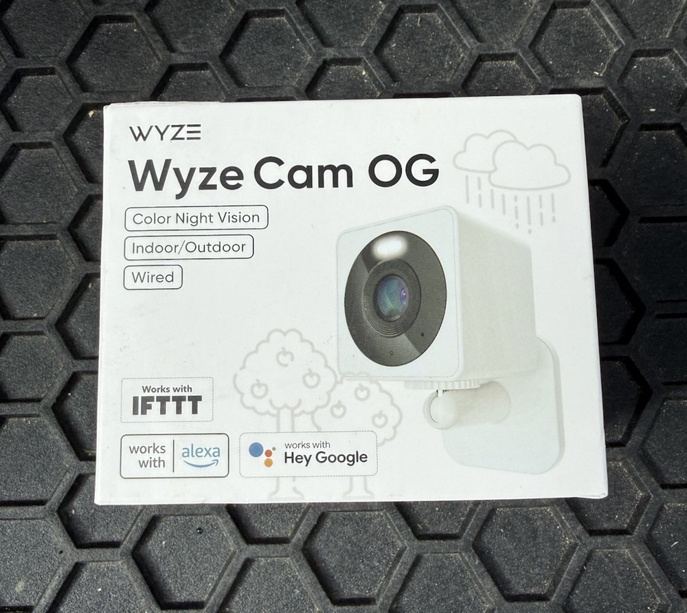 Wyze Cam OG Indoor Outdoor 1080p WiFi Smart Home Security Camera