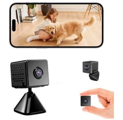 Mini 4k Camera With Live View 24/7 Recording Motion Alerts Night Vision Wifi