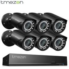 4K 8MP PoE Security Camera System H.265+ AI Detect Audio 8CH HDD Home Security