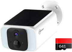 Lifetime Free Data 4G LTE Cellular Solar Security Camera Wireless Outdoor No Mon