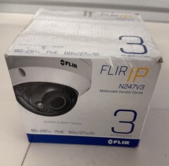 FLIR N247V3 3MP IP Motorized Vandal Dome Security