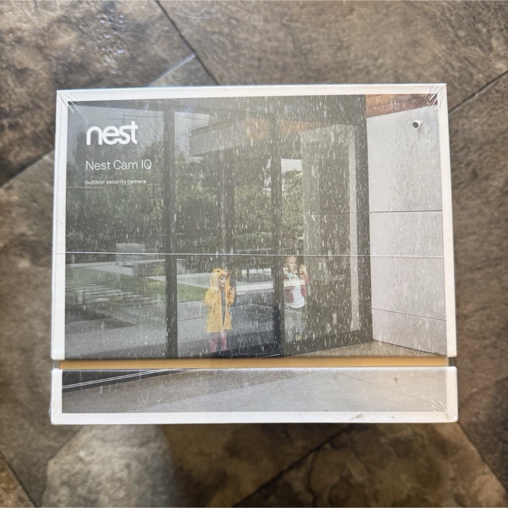 Nest Cam IQ Outdoor Wi-Fi IP Surveillance Camera 1080p Hardwired, White