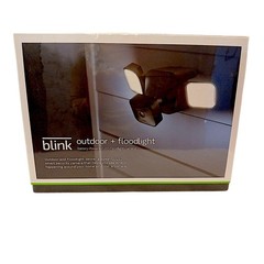 Blink Wireless Outdoor Floodlight HD Security Camera Kit Black NEW SEALED Unopen