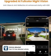 Anti-Glare Window Camera Full-Color Night Vision