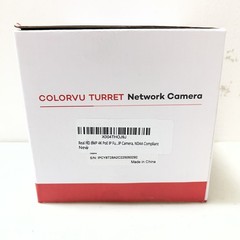ColorVu Network Camera 8MP 4K HD White Water-Proof 3D DNR NEW OPEN BOX