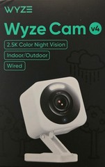 Wyze Cam v4 – 2.5K QHD Indoor/Outdoor WiFi Smart Security Camera NEW
