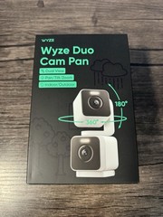 Wyze Duo Cam Pan Dual Pan Tilt Color Night Vision Camera NEW Sealed