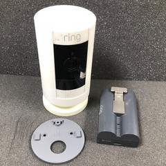 Ring Stick Up Cam White Outdoor Wireless Battery Security Camera 5UM7E5