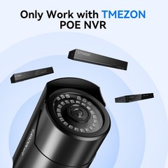 4K 8MP PoE Security Camera System H.265+ AI Detect Audio 8CH HDD Home Security
