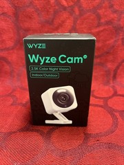 WYZE Cam v4 2.5K HD WiFi Smart Home Security Camera – White (New) — 9380